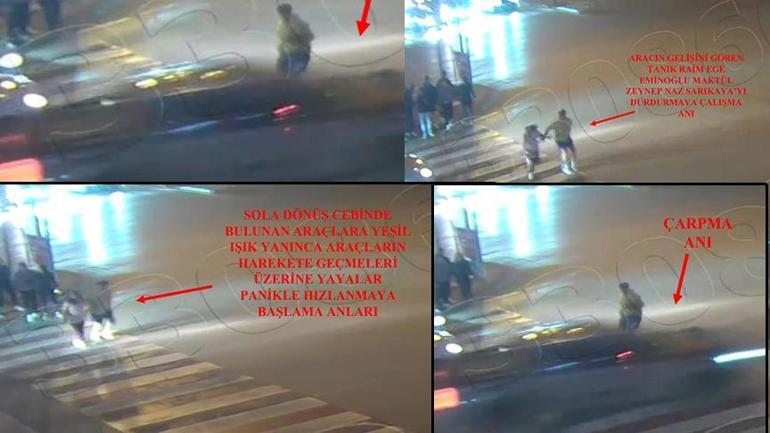 Ehliyetsiz sürücü Zeynep Nazı öldürdü Korkunç detay bilirkişi raporu ortaya çıktı