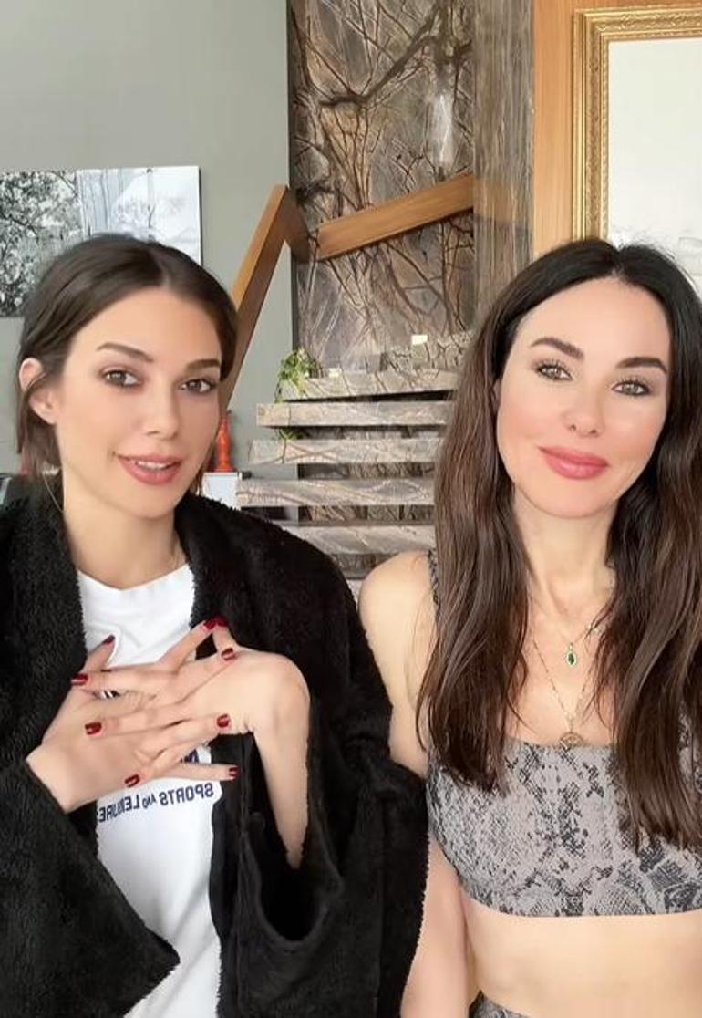 Deren Talu bu kez Defne Samyeli ile soru cevap yaptı Sana pek numara yapılmıyor