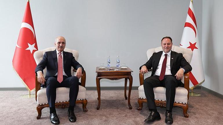 TBMM Başkanı Numan Kurtulmuş, KKTC’de