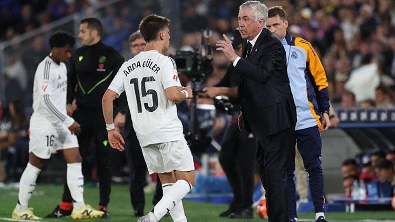 Real Madridde Ancelottiden Arda Güler yanıtı İddialara son noktayı koydu