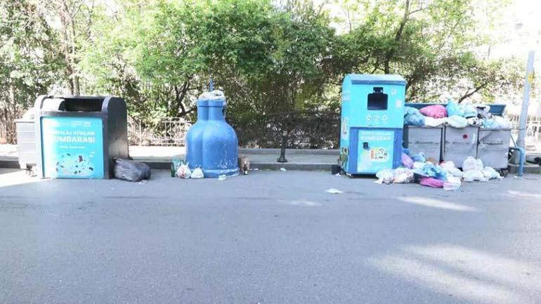 Beşiktaşta toplanmayan çöpler isyan ettirdi: İnsanları cezalandırmaktan başka birşey değil bu