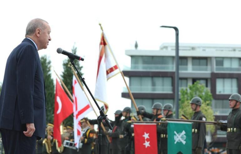 Cumhurbaşkanı Erdoğan: Adlarımız farklı olsa da soyadımız Kuzey Kıbrıs Türk Cumhuriyetidir