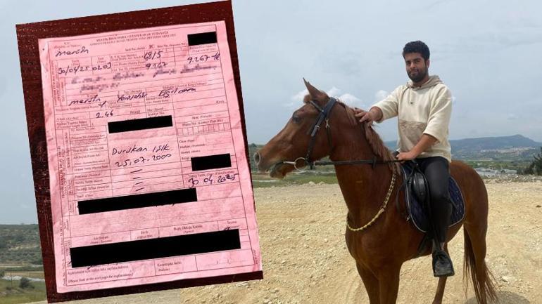 Ehliyet yok, plaka yok, ama ceza var Atlı genci şaşırtan ceza