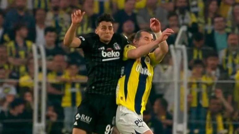 Fenerbahçe - Beşiktaş derbisinde En Nesyrinin pozisyonu penaltı mı Eski hakem açıkladı