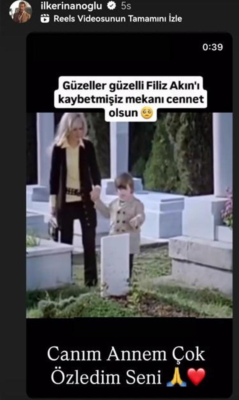 Gün geçtikçe anne özlemi artıyor İlker İnanoğlundan duygu yüklü paylaşım