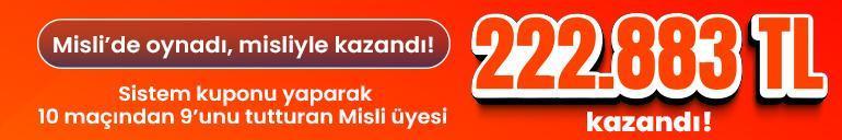 Sistem kuponu oynadı, 10 maçından 9’unu bilerek 222.883 TL kazandı