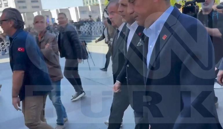 Özgür Özele yumruklu saldırıyı gerçekleştiren şüphelinin tören öncesi görüntüleri ortaya çıktı