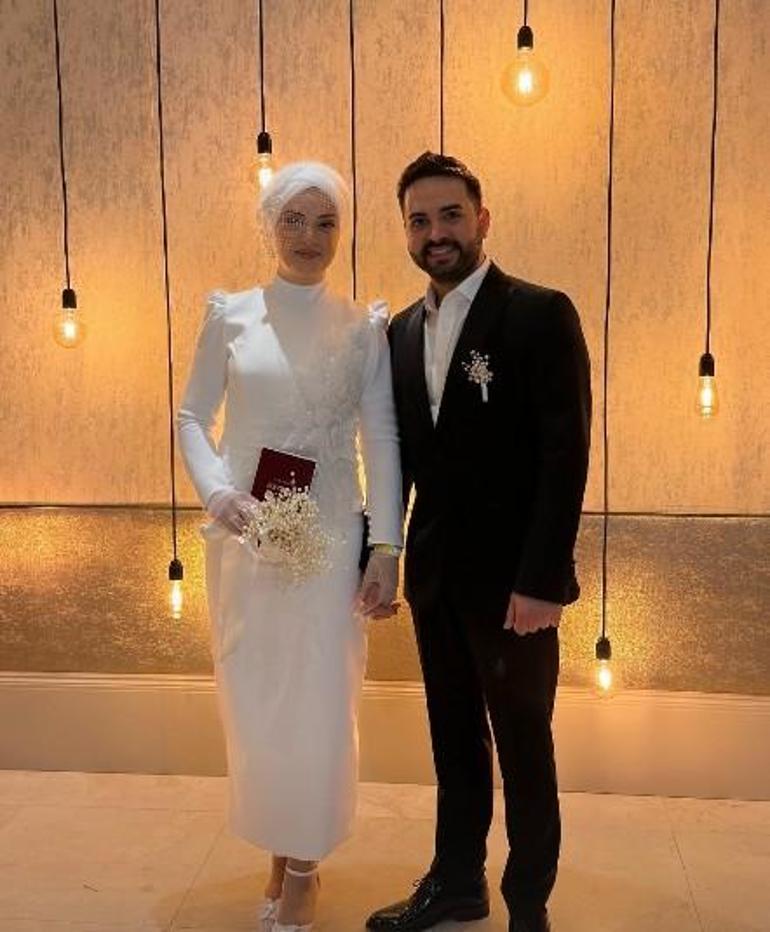 Kadir Ezildi ve Gamze Türkmen evlendi İşte nikahtan ilk fotoğraflar