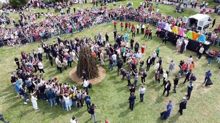 1400 yıllık yllık gelenek 4 gün sürecek... Kakava ateşi bir kez daha yandı