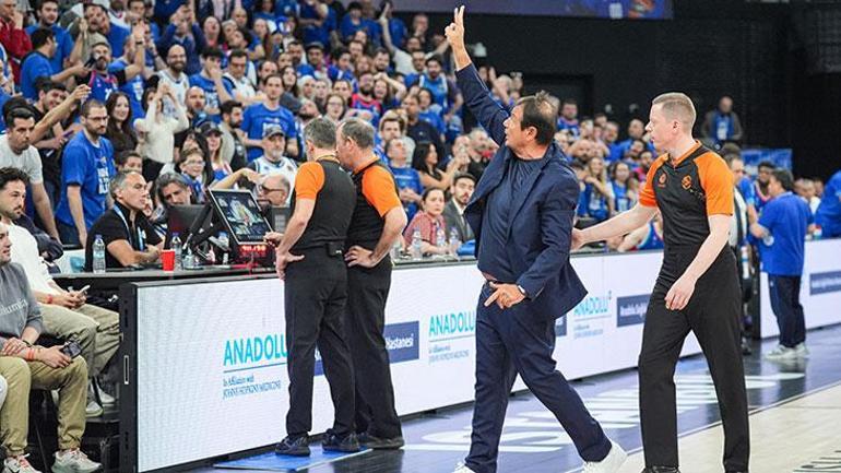 Ergin Atamandan Anadolu Efes taraftarına olay gönderme EuroLeaguede kritik maç