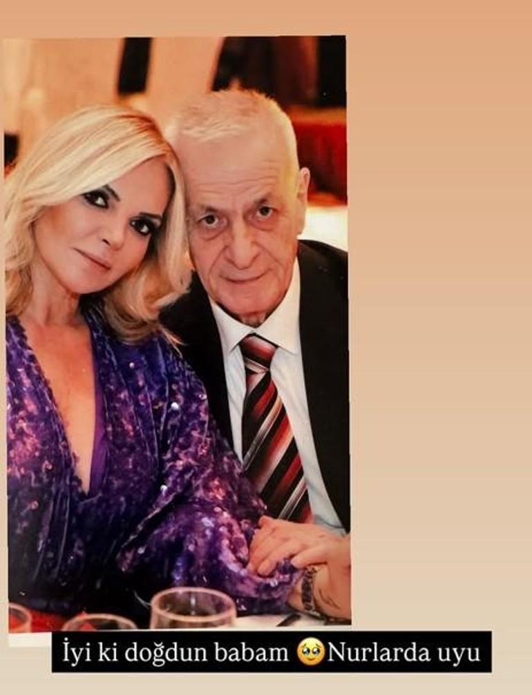 Babasını kaybeden Fulden Urastan duygulandıran paylaşım Nurlarda uyu