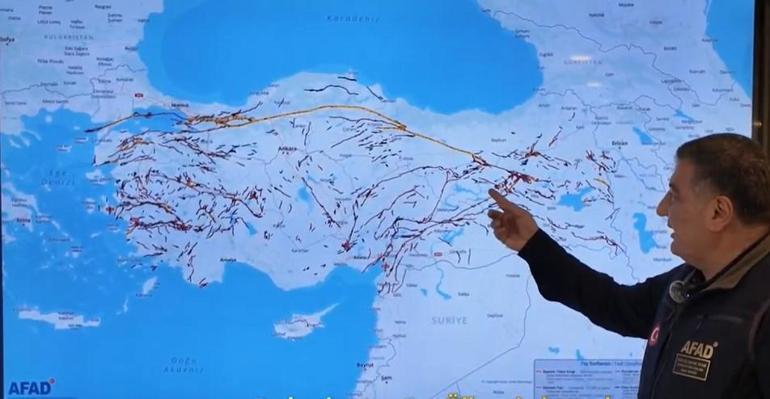 AFAD 485 diri fayı açıkladı İşte Türkiyenin deprem tehlike haritası