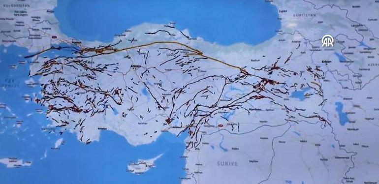 AFAD 485 diri fayı açıkladı İşte Türkiyenin deprem tehlike haritası