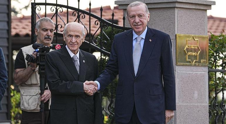 Son dakika: Cumhurbaşkanı Erdoğan, Bahçeliyi ziyaret etti