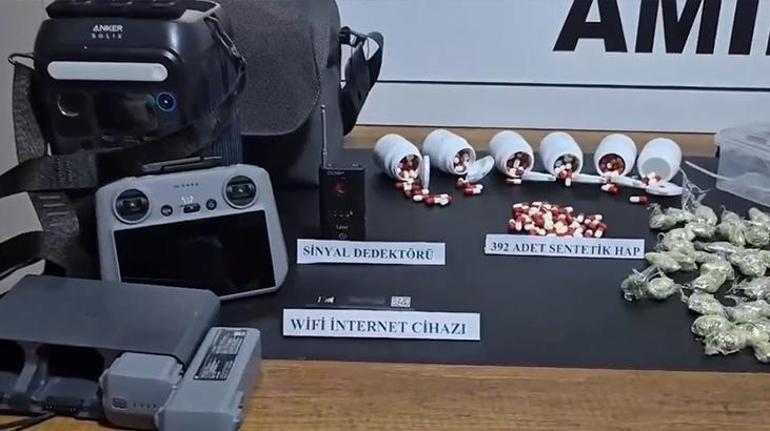 İzmirde bu kadarına da pes dedirten olay Dron ile uyuşturucu sevkiyatı