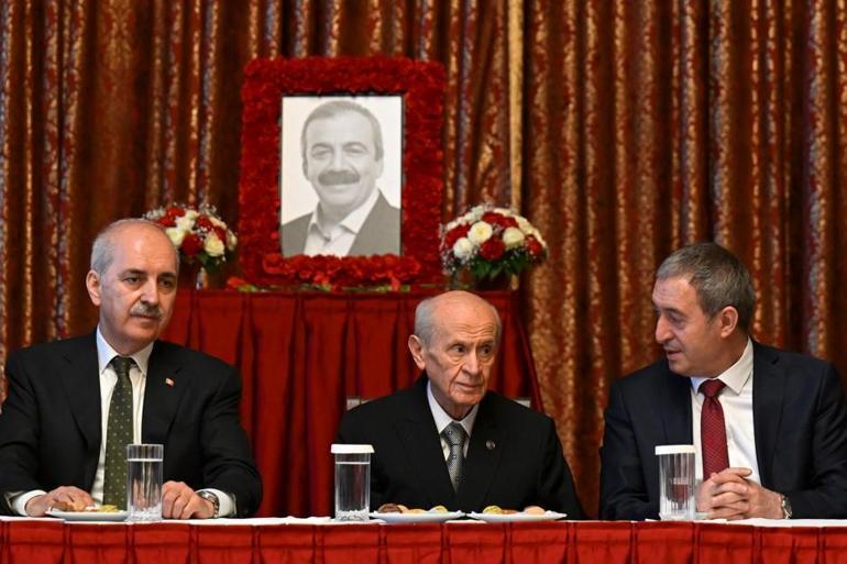 Son dakika: MHP lideri Bahçeli, Sırrı Süreyya Önderi anma töreninde