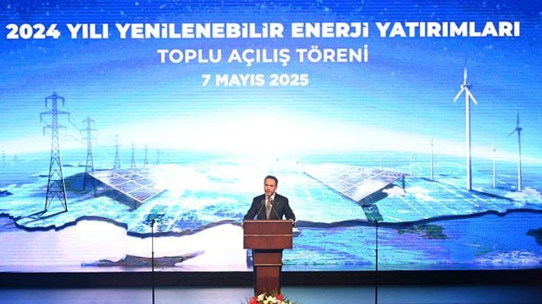 Bakan Bayraktar açıkladı: Yeni bir rekor kurulu gücü devreye alacağız