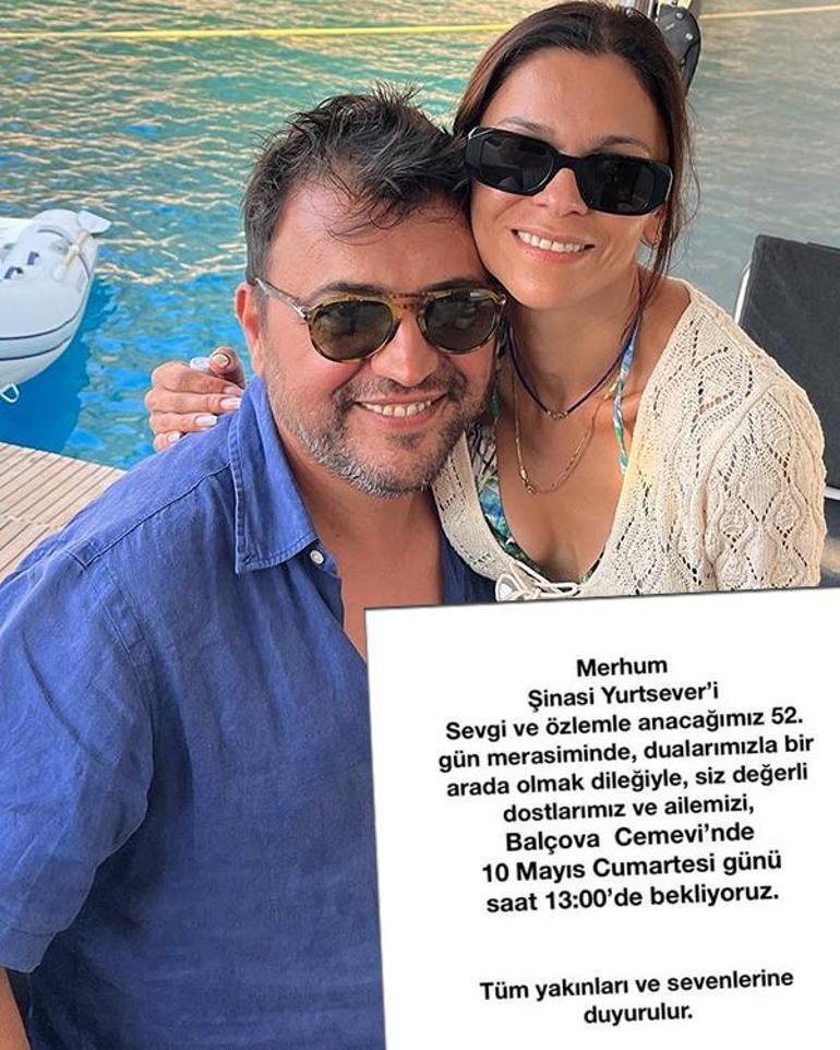 Erken ölümüyle yasa boğmuştu Şinasi Yurtseverin eşinden günler sonra paylaşım