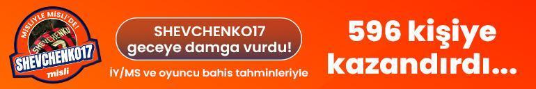 SHEVCHENKO17 geceye damga vurdu İY / MS ve oyuncu bahis tahminleriyle 596 kişiye kazandırdı…