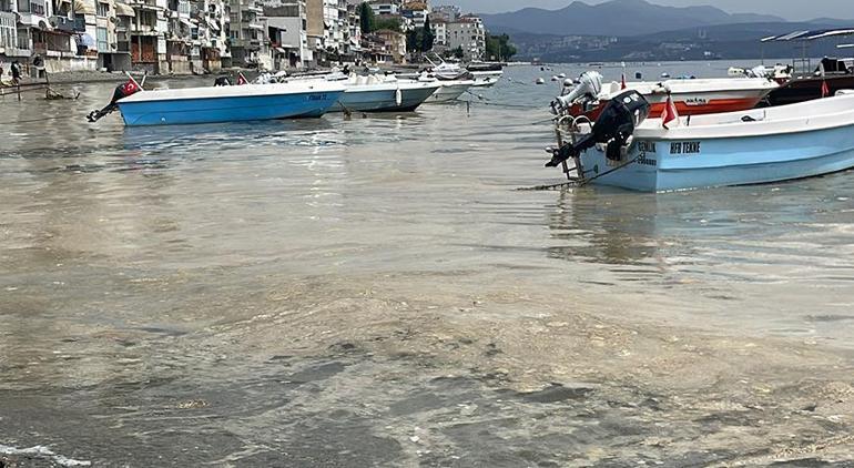 Kabus geri mi dönüyor Marmara Denizinde korkutan görüntü
