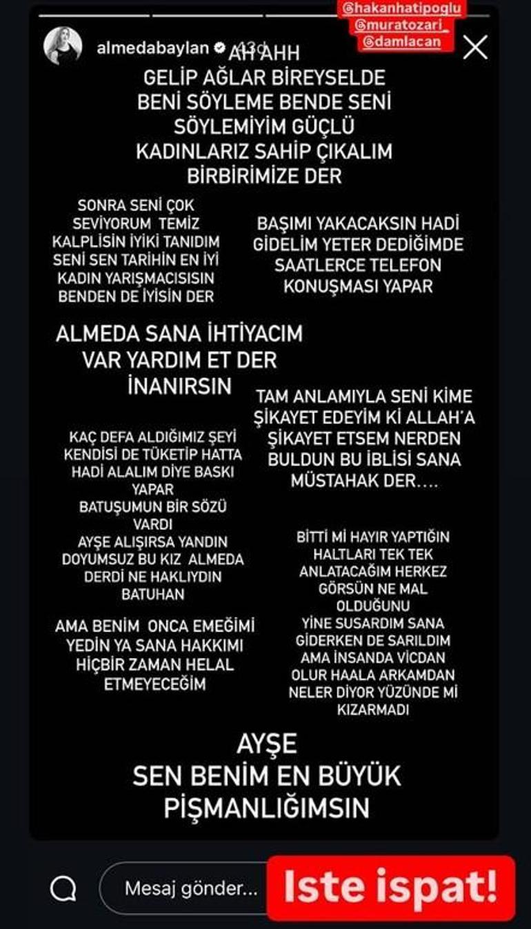 Survivorda diskalifiye kaosu Almeda Baylan tek tek paylaştı, Pınar Saka anında onayladı