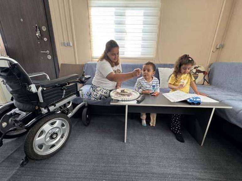 İki bacağı ampute edilen depremzede anne: Çocuklarım için güçlü olmak zorundayım