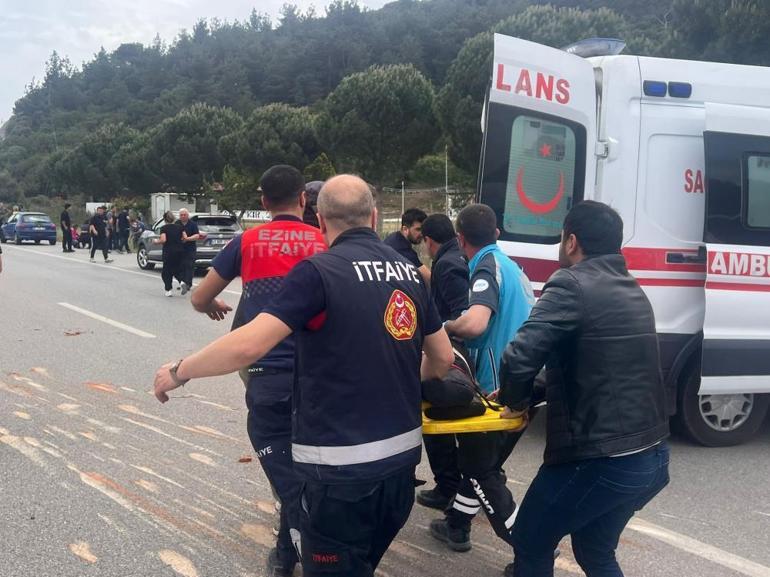 Son dakika Çanakkalede korkunç kaza: 6 ölü, çok sayıda yaralı var
