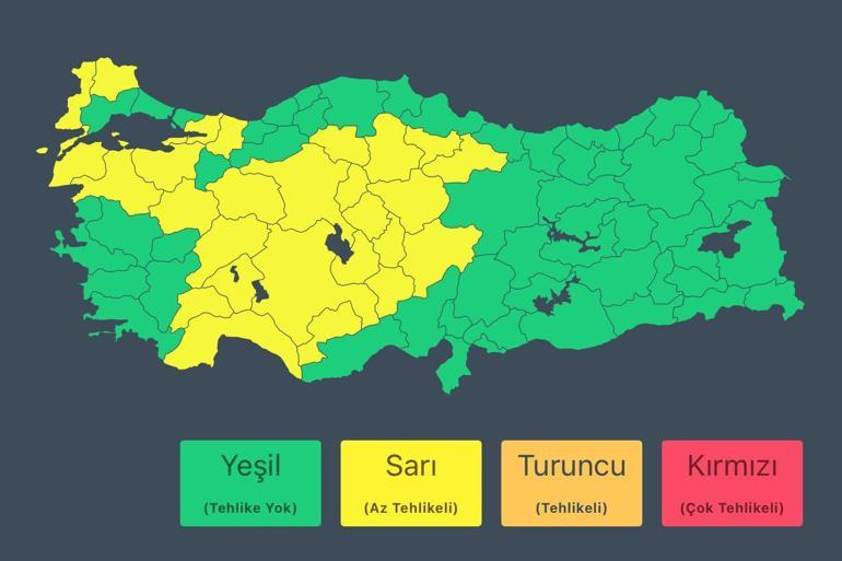 Son dakika... Meteorolojiden peş peşe uyarı: 28 şehri birden etkileyecek