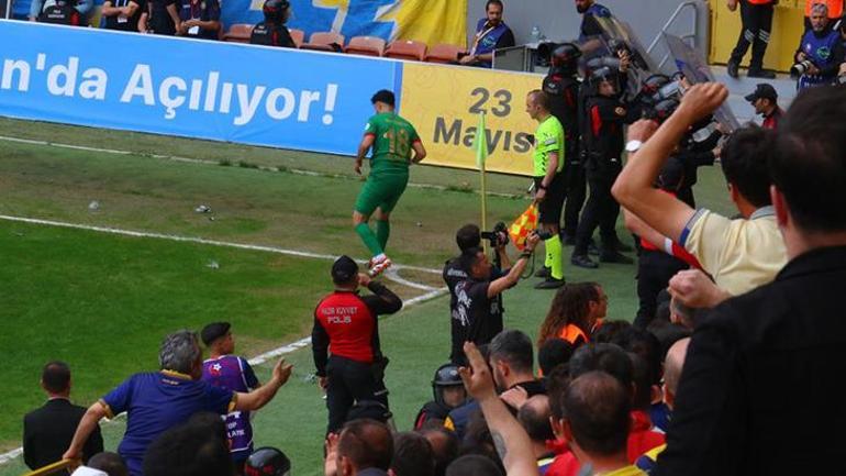 MKE Ankaragücü küme düştü Amed Sportif Faaliyetler maçında tribünde olaylar çıktı