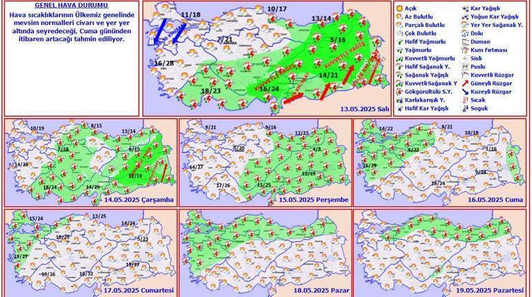 Son dakika… Meteoroloji 25 kent için uyardı İstanbul, Ankara ve İzmir için de alarm verildi