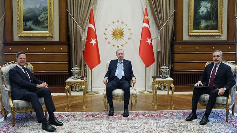 Cumhurbaşkanı Erdoğan, Rutteyi kabul etti