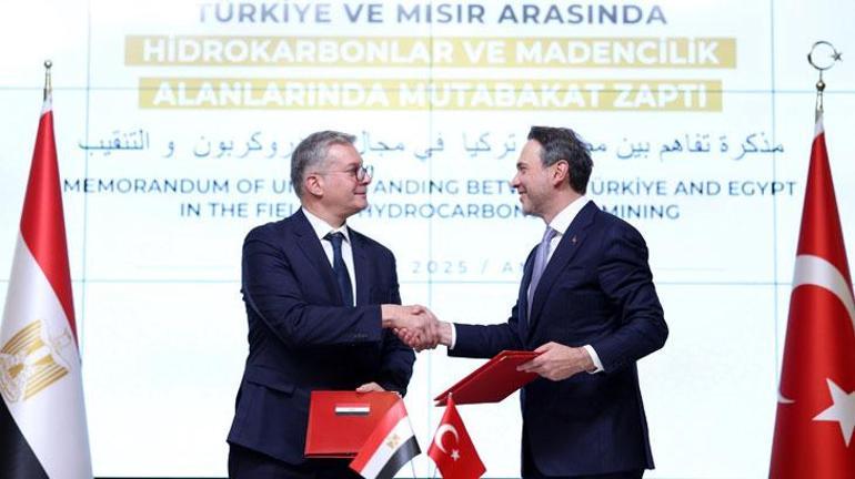 Türkiye ile Mısırdan enerji anlaşması Bakan Bayraktar: İlk kez yurt dışında görev yapacak
