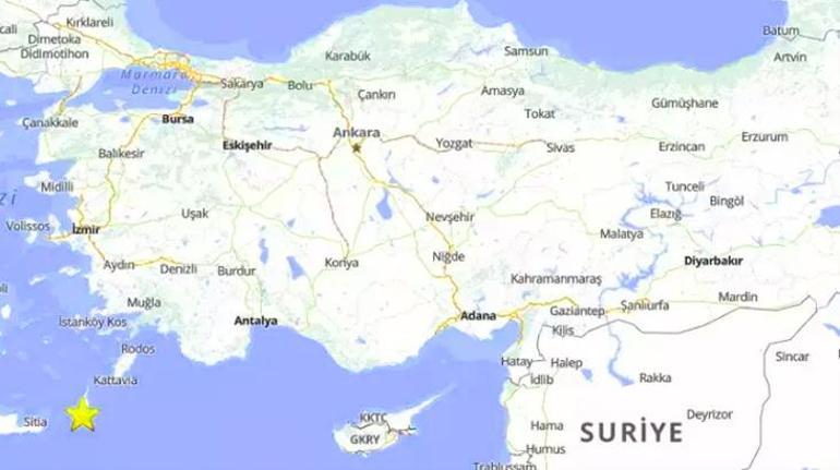 Akdenizde gece yarısı 6.0 büyüklüğünde deprem: Yunan deprem uzmanından açıklama