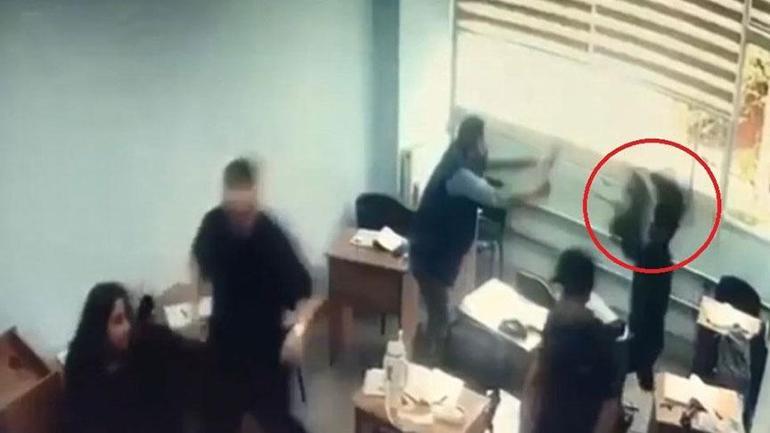 Sınıfın penceresinden öğrenci ile tartıştı, sonrası kabusa dönüştü Kurs binasında bıçaklı dehşet
