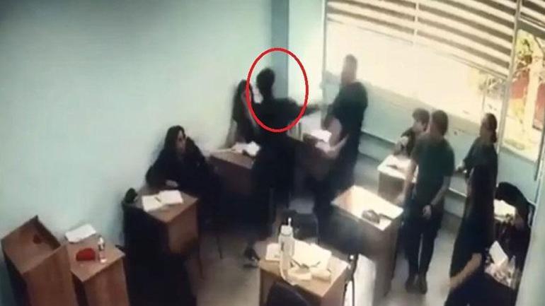 Sınıfın penceresinden öğrenci ile tartıştı, sonrası kabusa dönüştü Kurs binasında bıçaklı dehşet