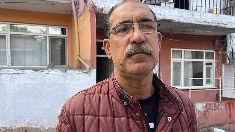Yangında dehşet anları Alevler büyüyünce balkondan atladı