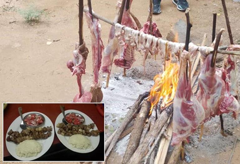 Etiyopyalı kabileye kebabı sevdiren Bursalı Bana herkes burada enişte diyor