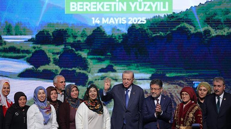 Cumhurbaşkanı Erdoğan: Ağaçlandırmada Avrupada 1, dünyada 4. sıradayız