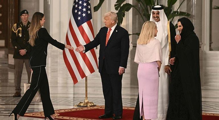 Trump Katarda konuştu: Bölge için barış diliyorum