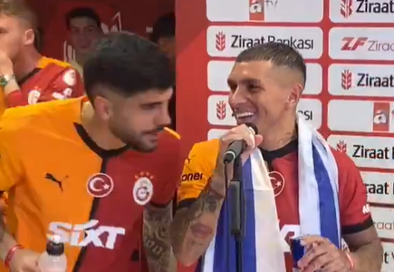 Galatasarayda Lucas Torreiradan olay şaka Okan Buruk istifa