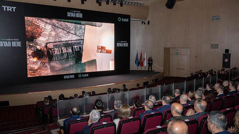 Bakan Güler, Siyah Bere dizisinin özel gösterimine katıldı