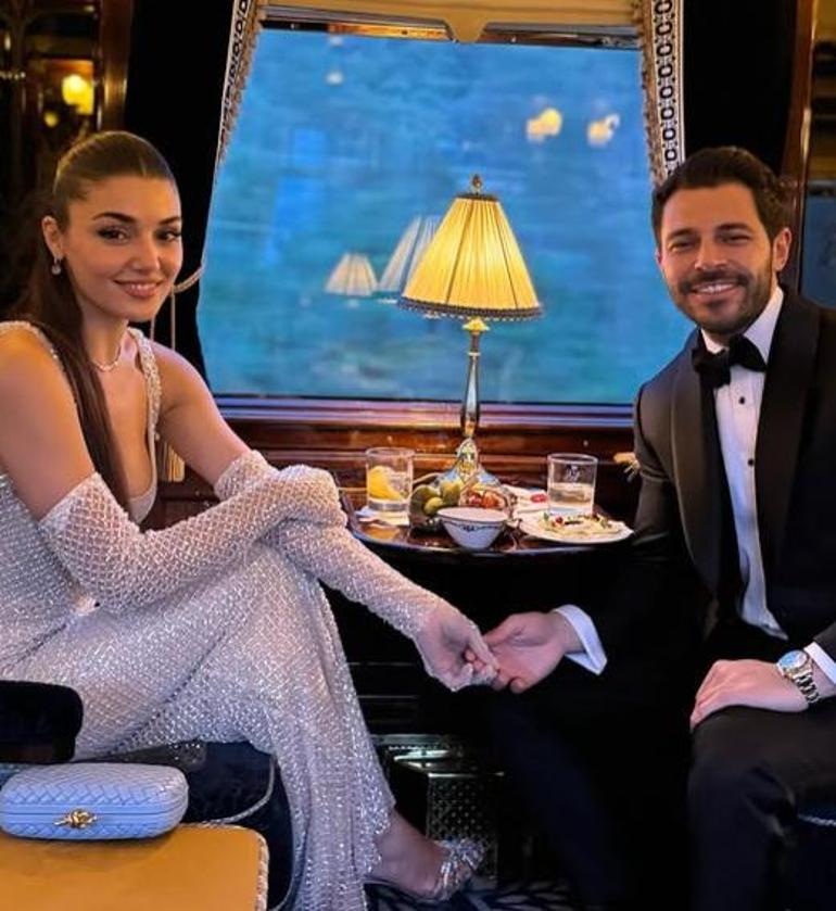 Hande Erçeli daha önce böyle görmediniz Bu kez kırmızılar içerisinde, ortalığı yaktı geçti