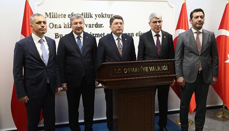 Bakan Tunçtan Terörsüz Türkiye mesajı: Kaynaklar milletimizin refahı için harcanacak