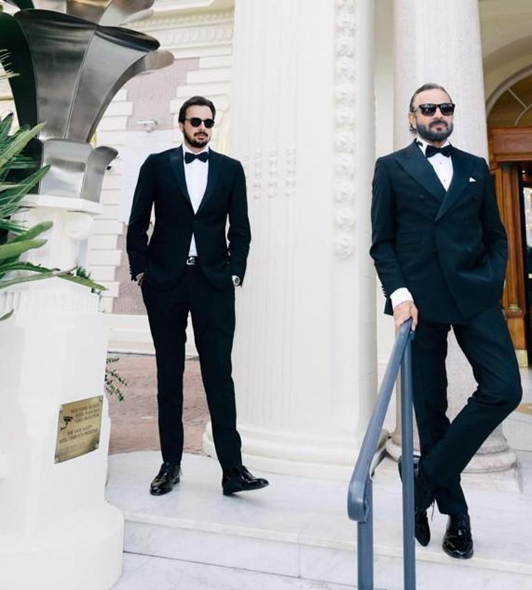 Kerem Alışıkın gurur günü Baba oğul Cannesda poz verdi