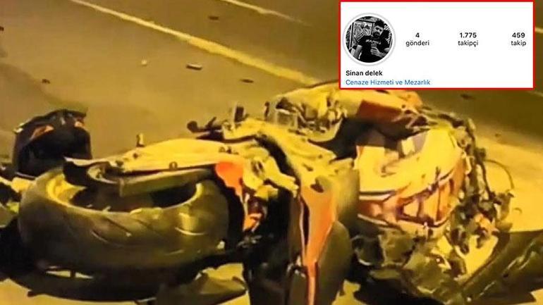 240 kilometre hızla ölüme gitti Cenaze Hizmetleri ve Mezarlık yazısı şoke etti