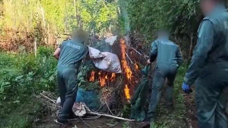 UNESCO Dünya Mirası Hevsel Bahçeleri’nde uyuşturucu baskını Ekipler şaşkına döndü