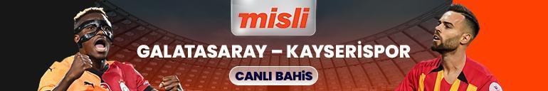Galatasaray Kayserispor’u konuk edecek Maçın heyecanı Şampiyon Oranlar ile Misli’de