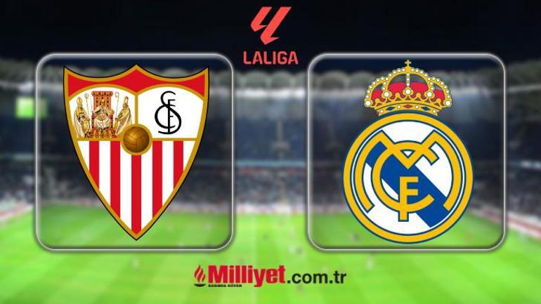 MAÇ BAŞLADI: Sevilla-Real Madrid maçı hangi kanalda, saat kaçta, nereden izlenir La Liga Sevilla-Real Madrid 11ler ile Arda Güler oynayacak mı