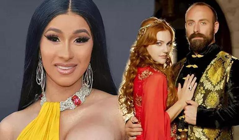 Cardi Bden Hürrem Sultanlı gönderme Meryem Uzerliden yanıt gecikmedi
