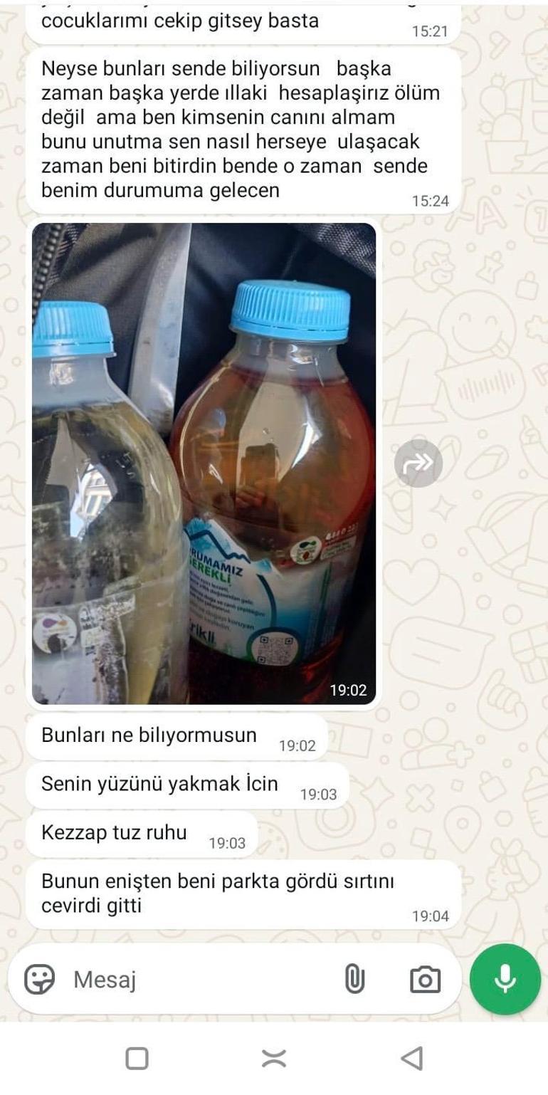 Boşanma aşamasındaki eşinin ailesine kezzapla saldıran şüpheli tutuklandı